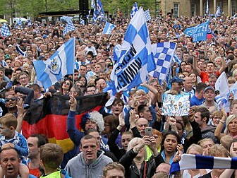 Loyal Huddersfield fans reward...